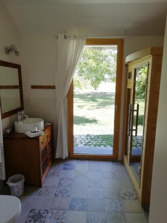 La Planche Princée, Chambres d'hôtes écolo et Potager bio, Sauna Les Rosiers Extérieur photo